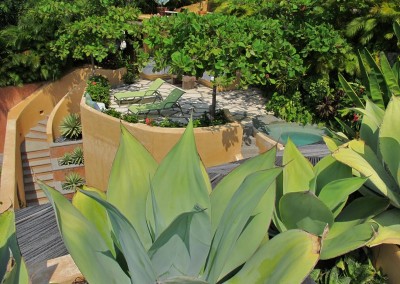 View Overlooking Patio and Pool