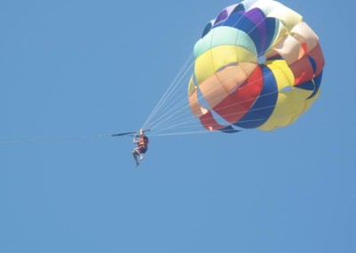 parasailing on activities page