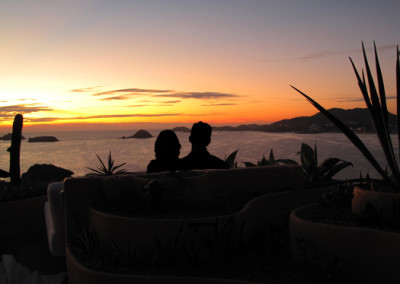 Sunset View Honeymoon Couple